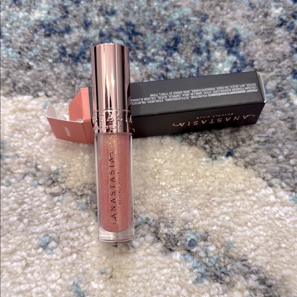 💋2/$20💋 Anastasia Beverly Hills Gold Lip Gloss Makeup - Peachy - Picture 2 of 9